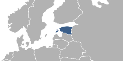 Map Estonia