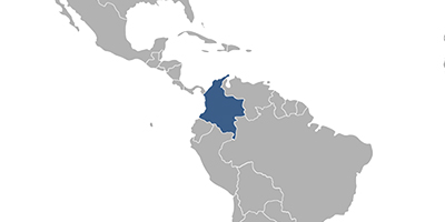 Map Colombia