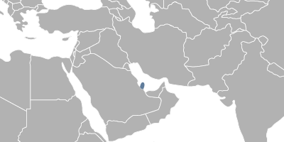 Map Qatar