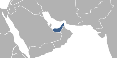 Map United Arab Emirates