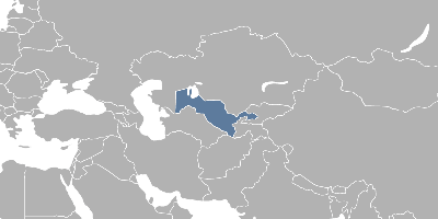 Map Uzbekistan Map Uzbekistan