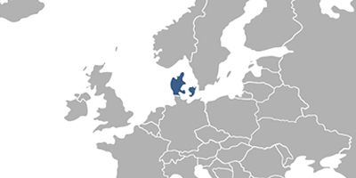 Map Denmark