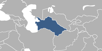 Map Turkmenistan