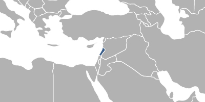 Map Lebanon