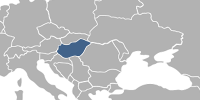 Map Hungary