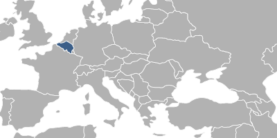 Map Belgium Map Belgium