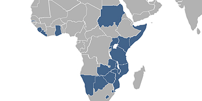 Map ARIPO Map ARIPO