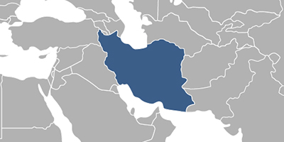 Map Iran