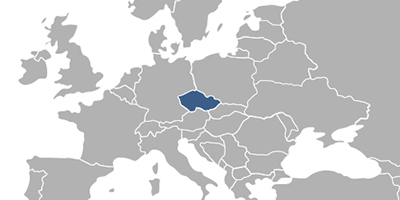 Map Czech Republic