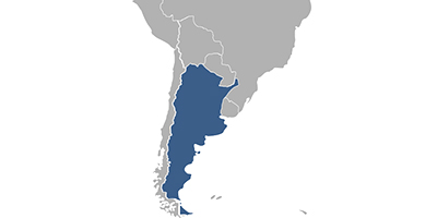 Map Argentina