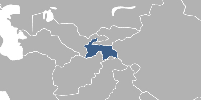Map Tajikistan Map Tajikistan