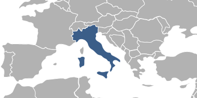 Map Italy