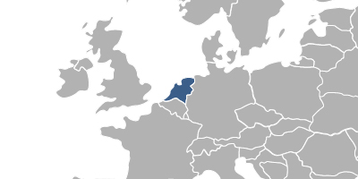 Map Netherlands