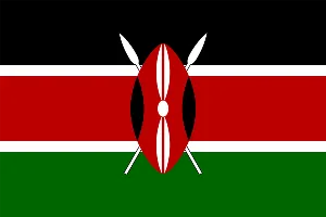Flag Kenya