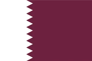 Flag Qatar