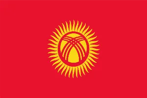 Flag Kyrgyzstan