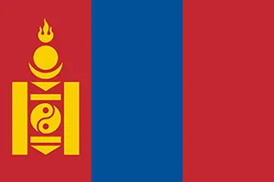 Flag Mongolia